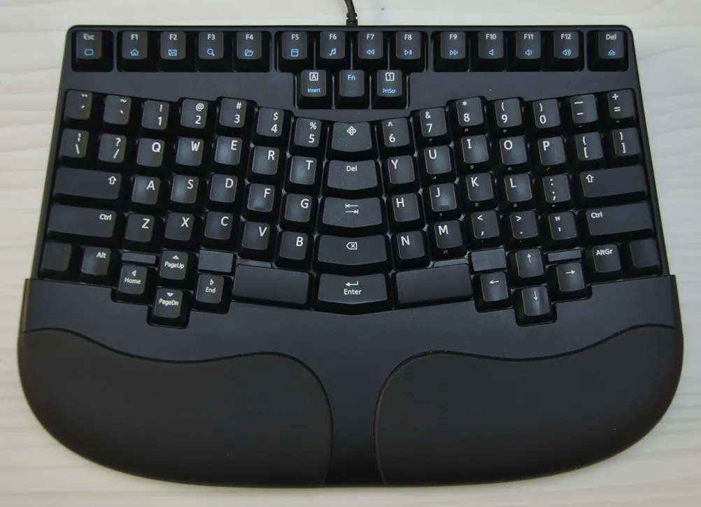 Truly Ergonomic Model 209 keyboard